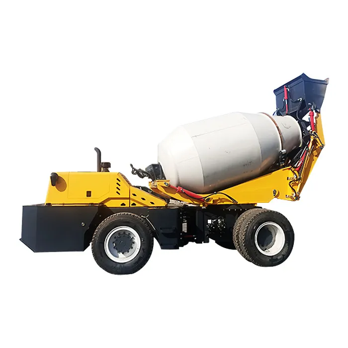 5 Yard Output Concrete Mixer Truck