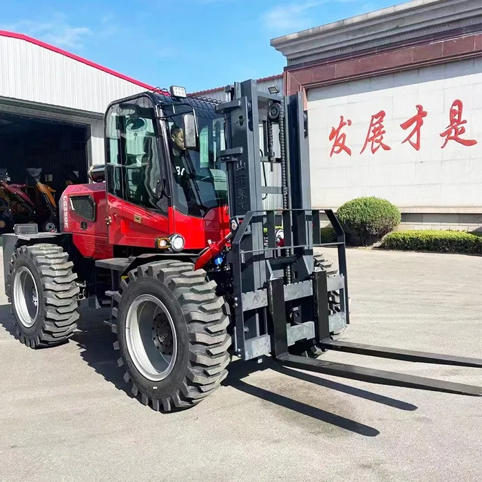 Rear Articulated Rough Terrain Forklift capacity